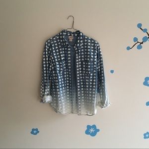 Mossimo Supply Co. Demin Faded Shirt